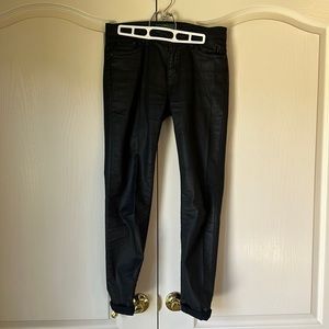 My favorite jeans ever in the world. A black brushed cotton.